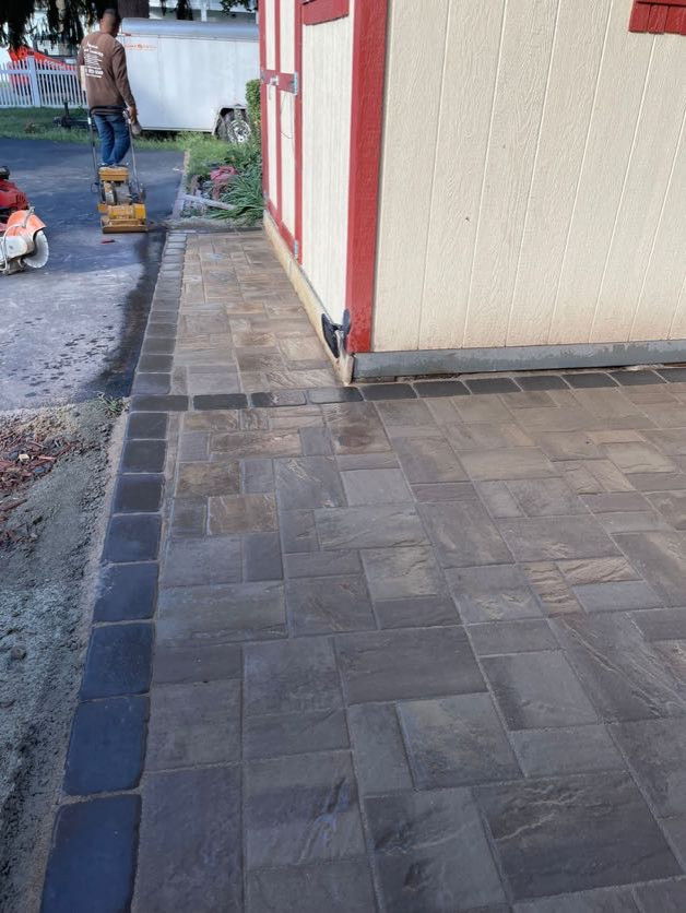 Masonry work and pavers