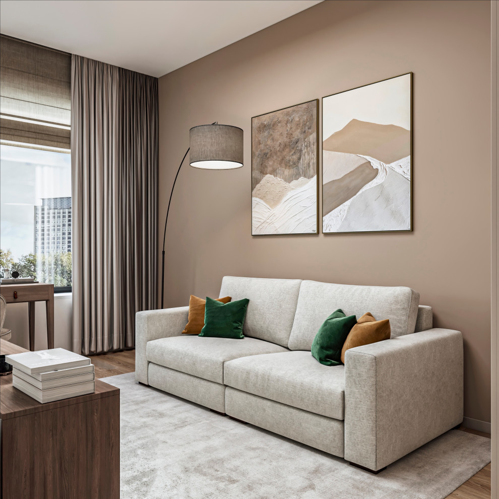 ЖК Level Нагатинская.  Гостевая спальня 12м2