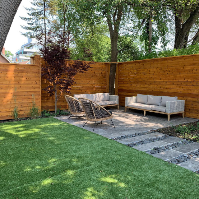 Contemporary Backyard Redesign Contemporary Toronto by Beyond