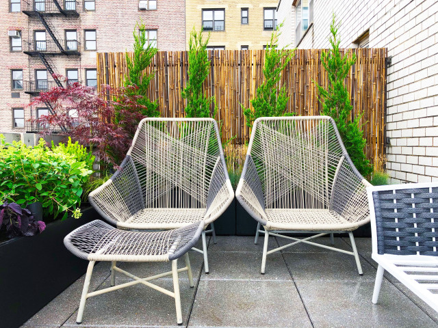 UES ROOFTOP TERRACE contemporary-garden