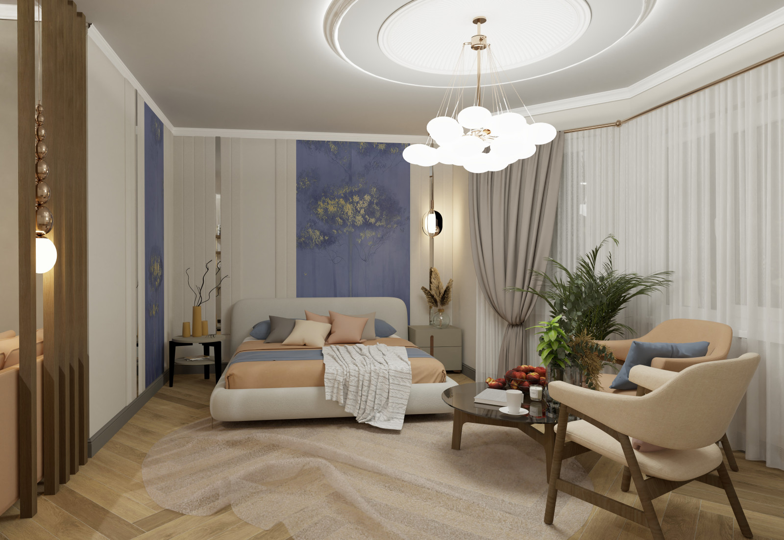 Уютная спальня