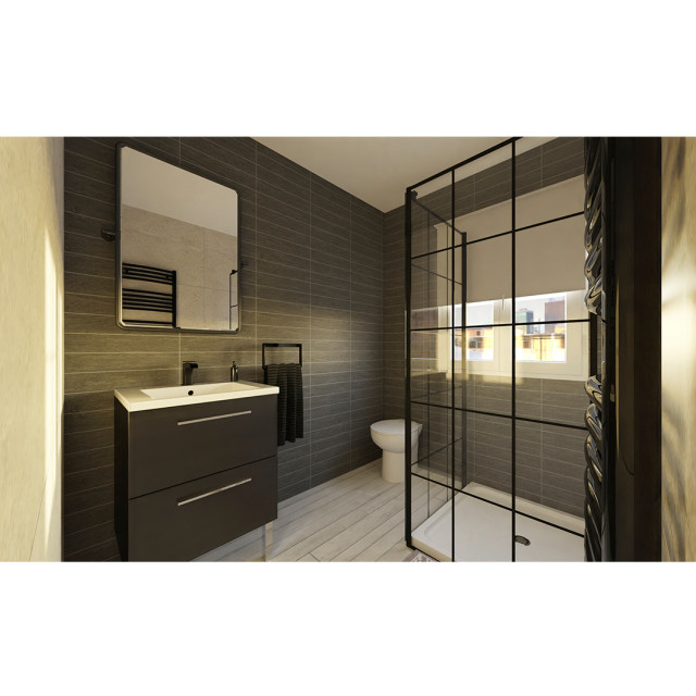 San Blas transitional-bathroom