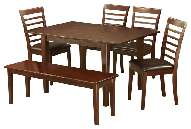 6 Piece Kitchen Table With Bench Kitchen Tables With 4 Kitchen Chairs And Bench