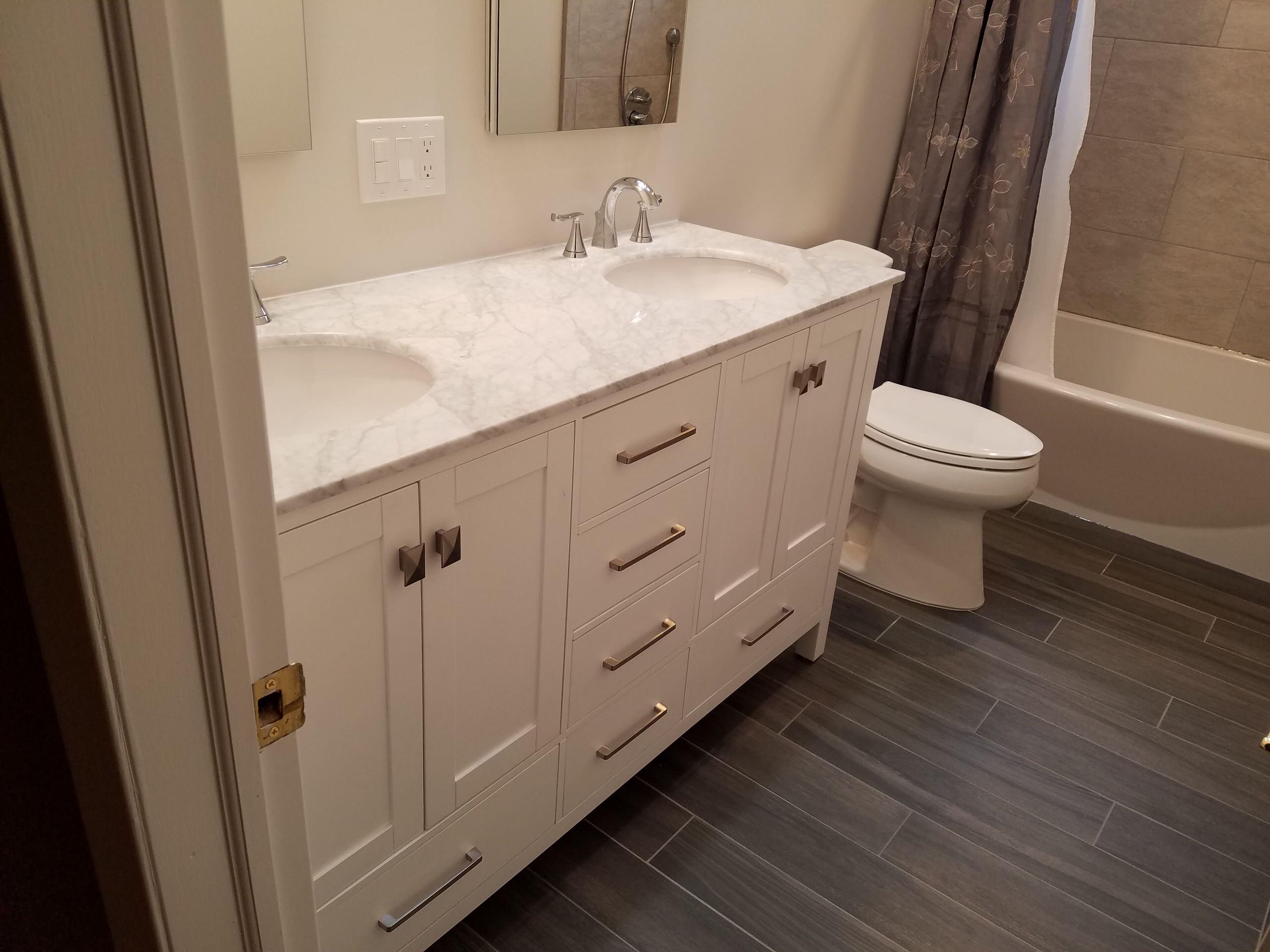 Remodeling of Bathroom and Bedroom on Briar Hills Circle in Springfield, NJ