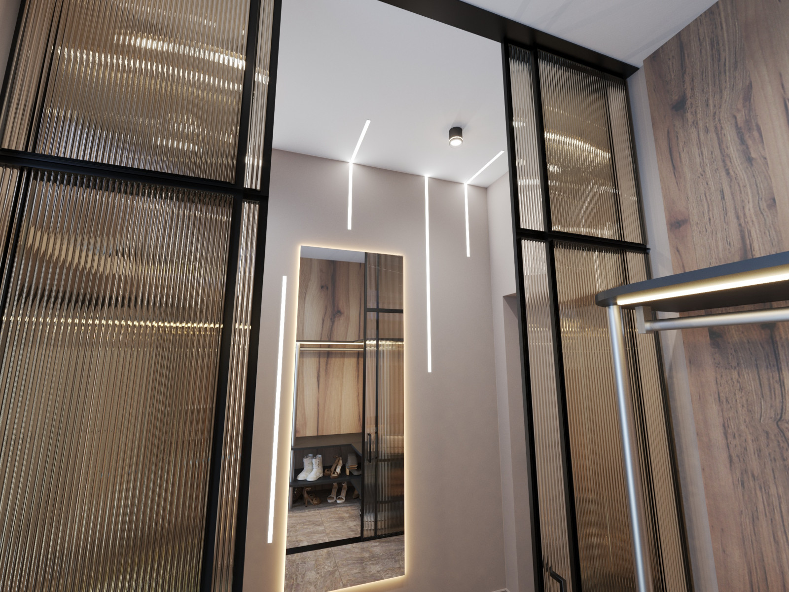 Дизайн проект прихожей