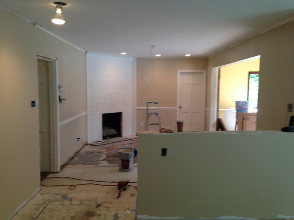 Stacy M Custom Kitchen Flooring + Bump out