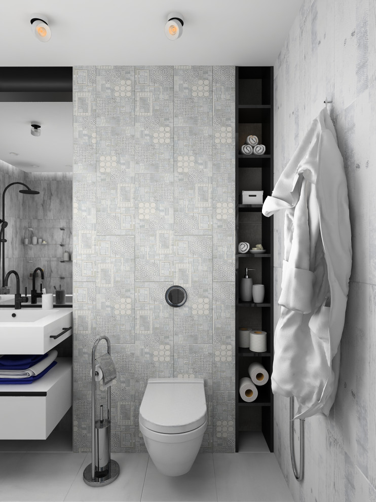 Аскетичный и женственный, лаконичный и смелый интерьер квартиры в трех уровнях