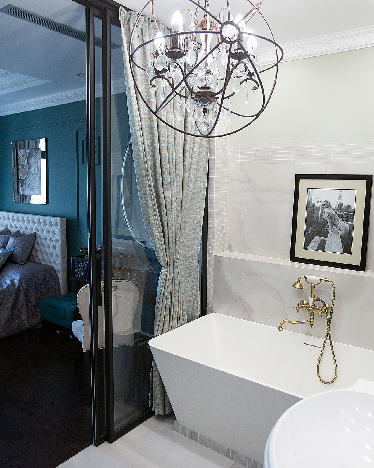 Трехкомнатная квартира с винтажными акцентами