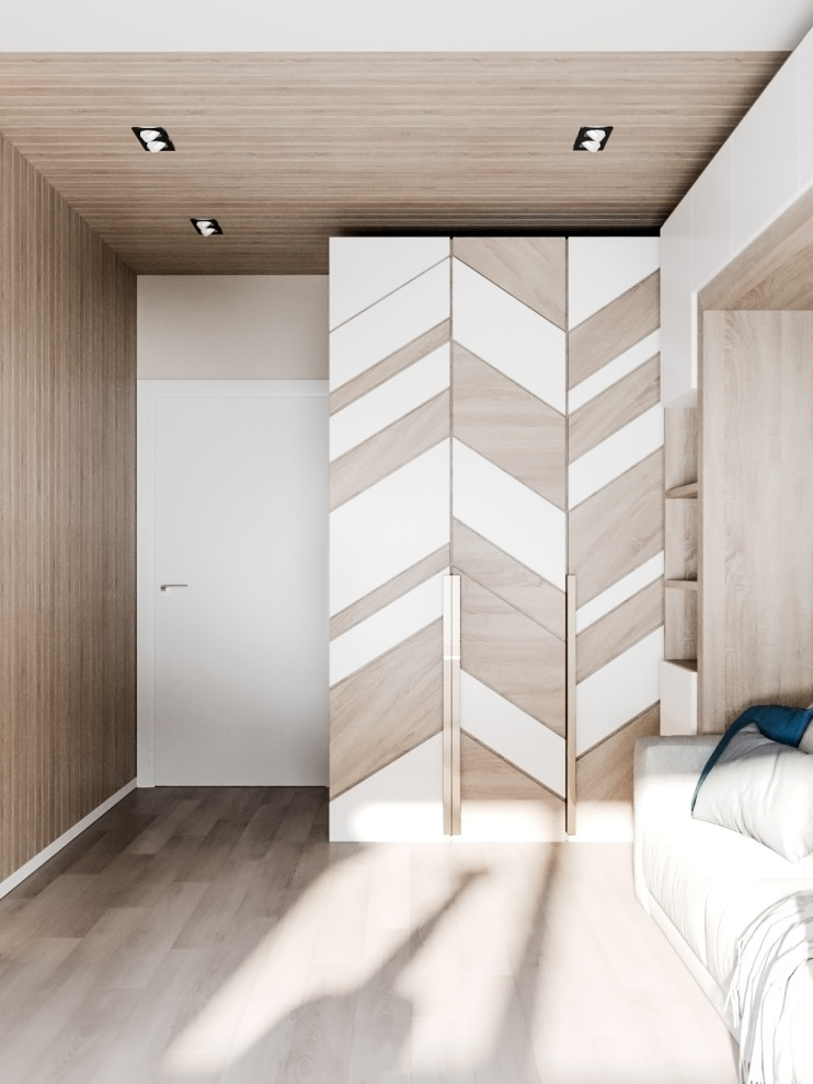 Дизайн проект квартиры в Москве в современном стиле (Варшавское шоссе, 2019)