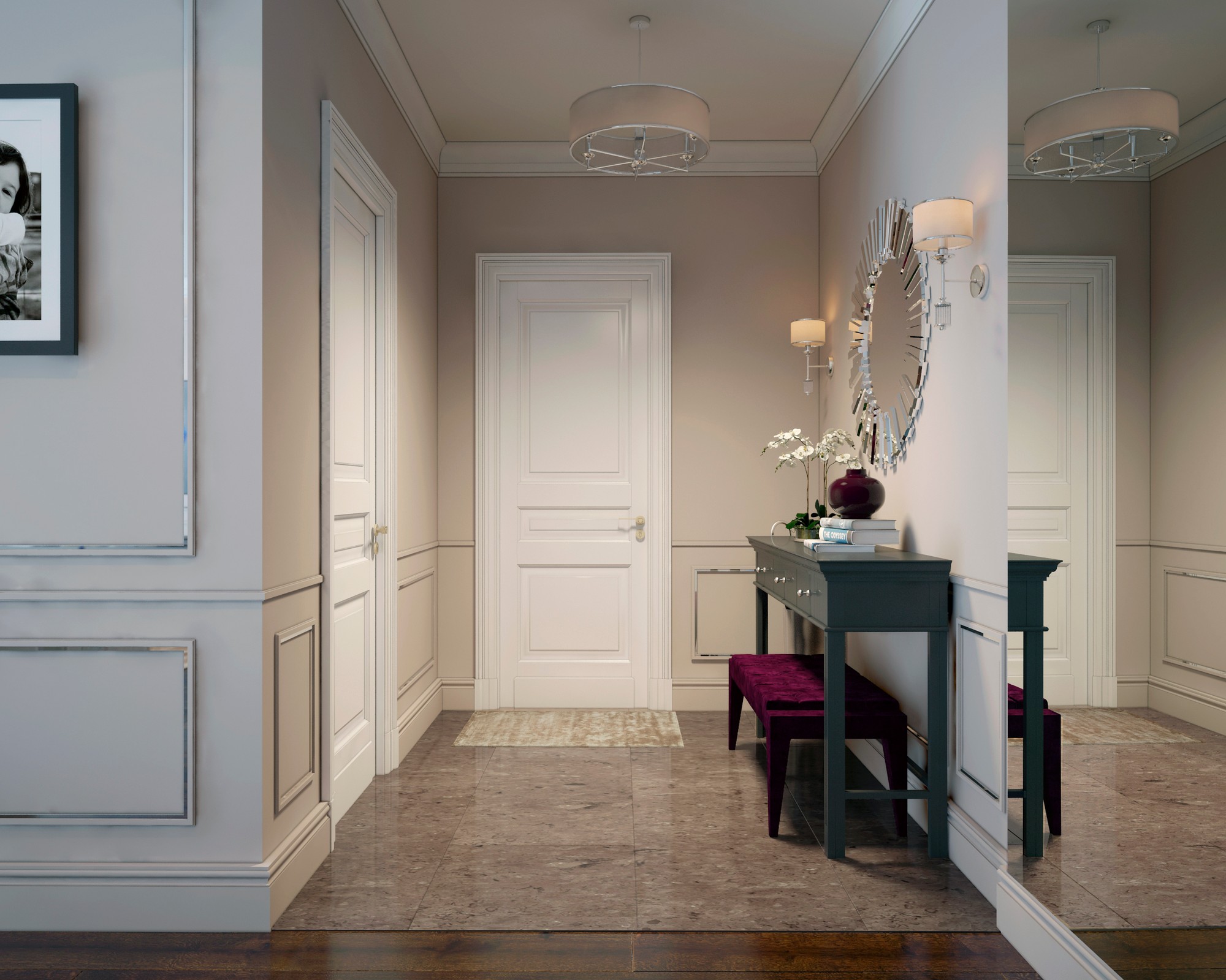 Сколково-Парк. Квартира современная классика. 145 кв.м.