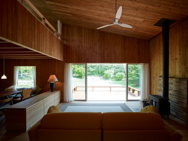 Villa　Tateshina moderne-salon