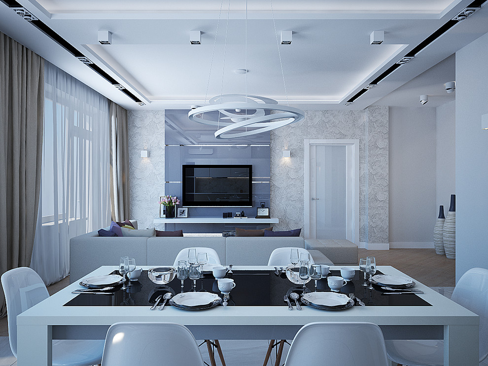 Столовая. Вид на зону тв