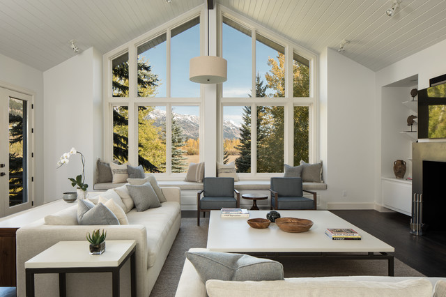 Mountain View transitional-living-room