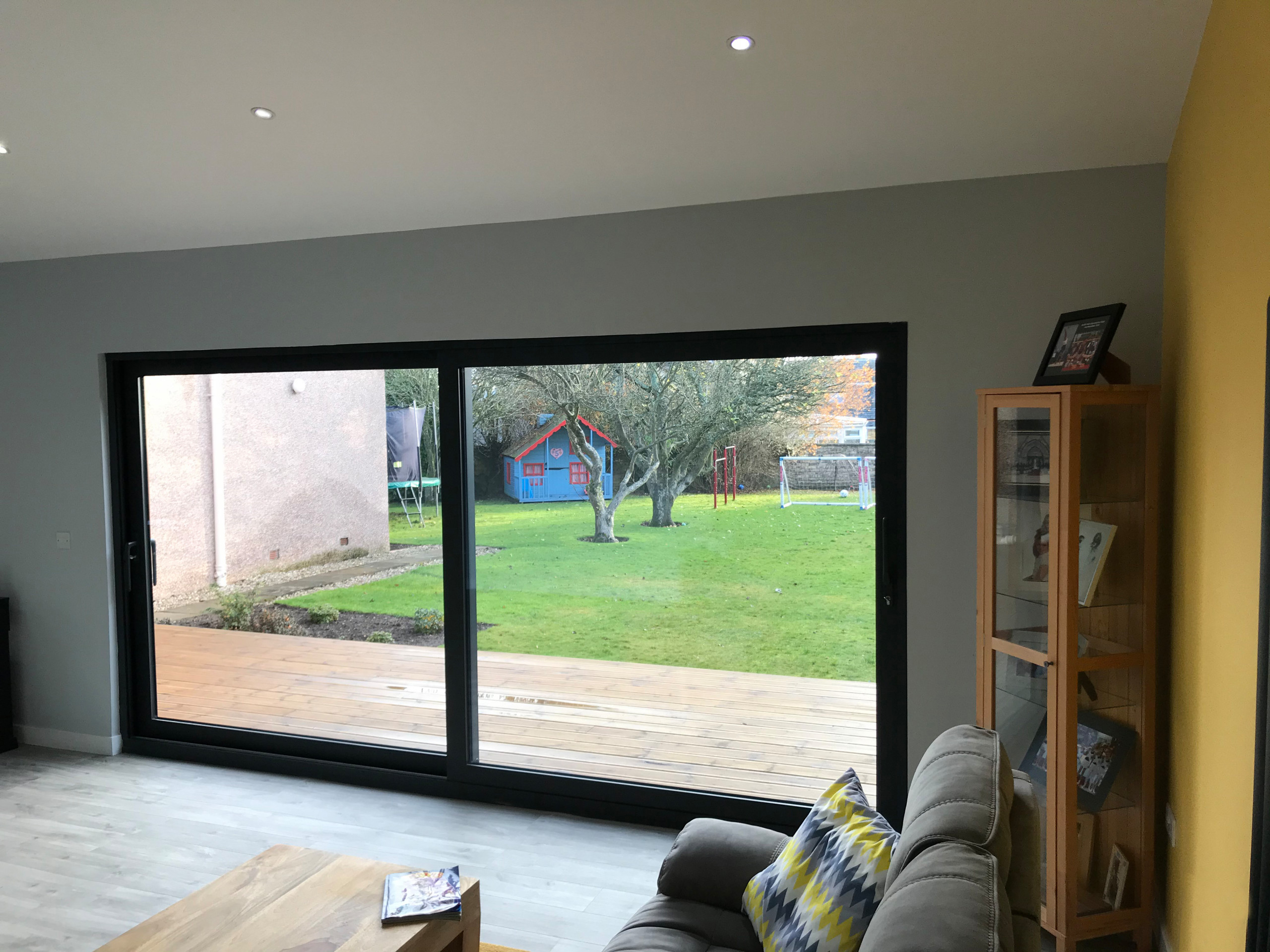 Timber Clad Extension to House