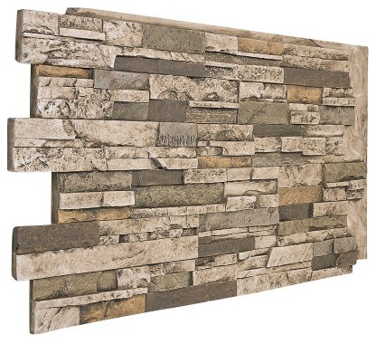 Faux Stone Wall Panel - DURANGO - Traditional - Siding And Stone Veneer -  by Buy Faux Stone | Houzz