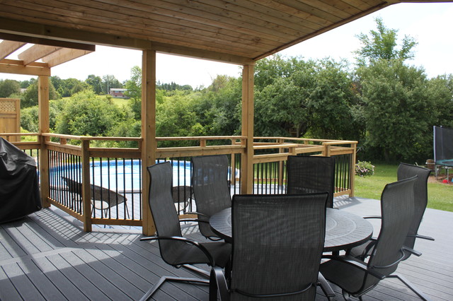 Deck around Pool terrace
