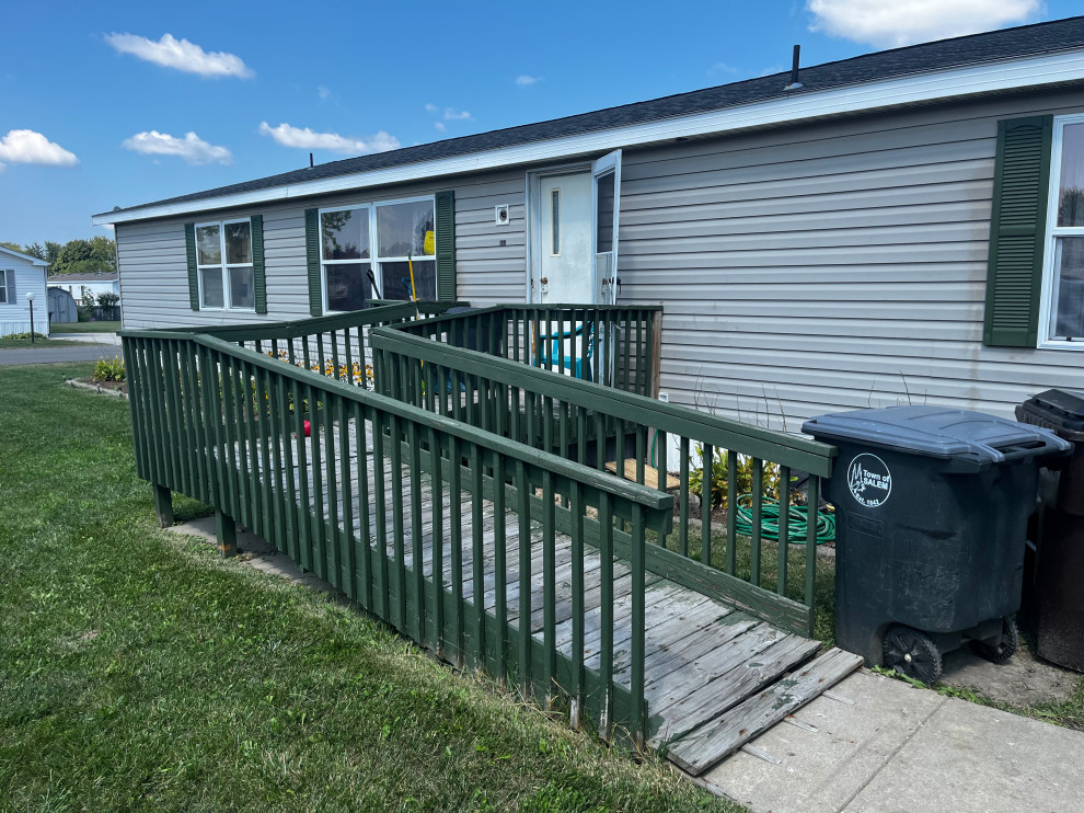 Handicapped Ramp-Before