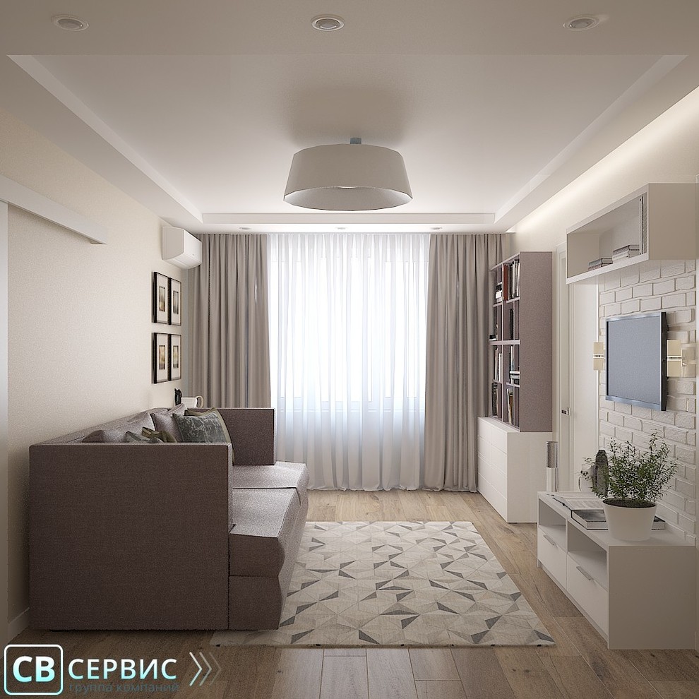 Дизайн трехкомнатной квартиры (м.Ясенево)