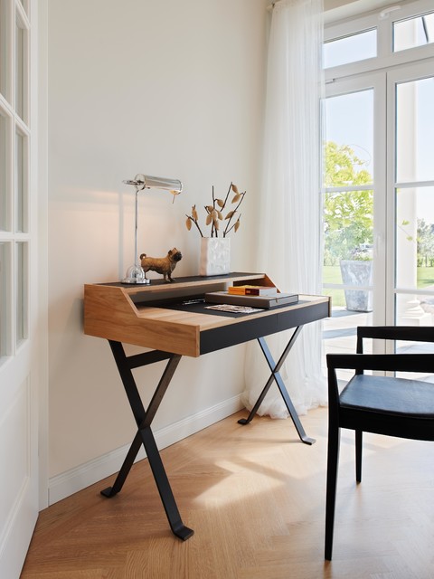 Wohnzimmer contemporain-bureau-a-domicile