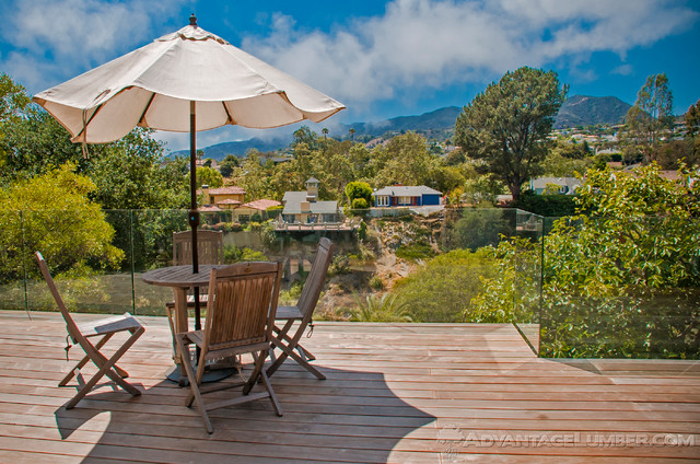 Los Angeles Home trendy-terrasse