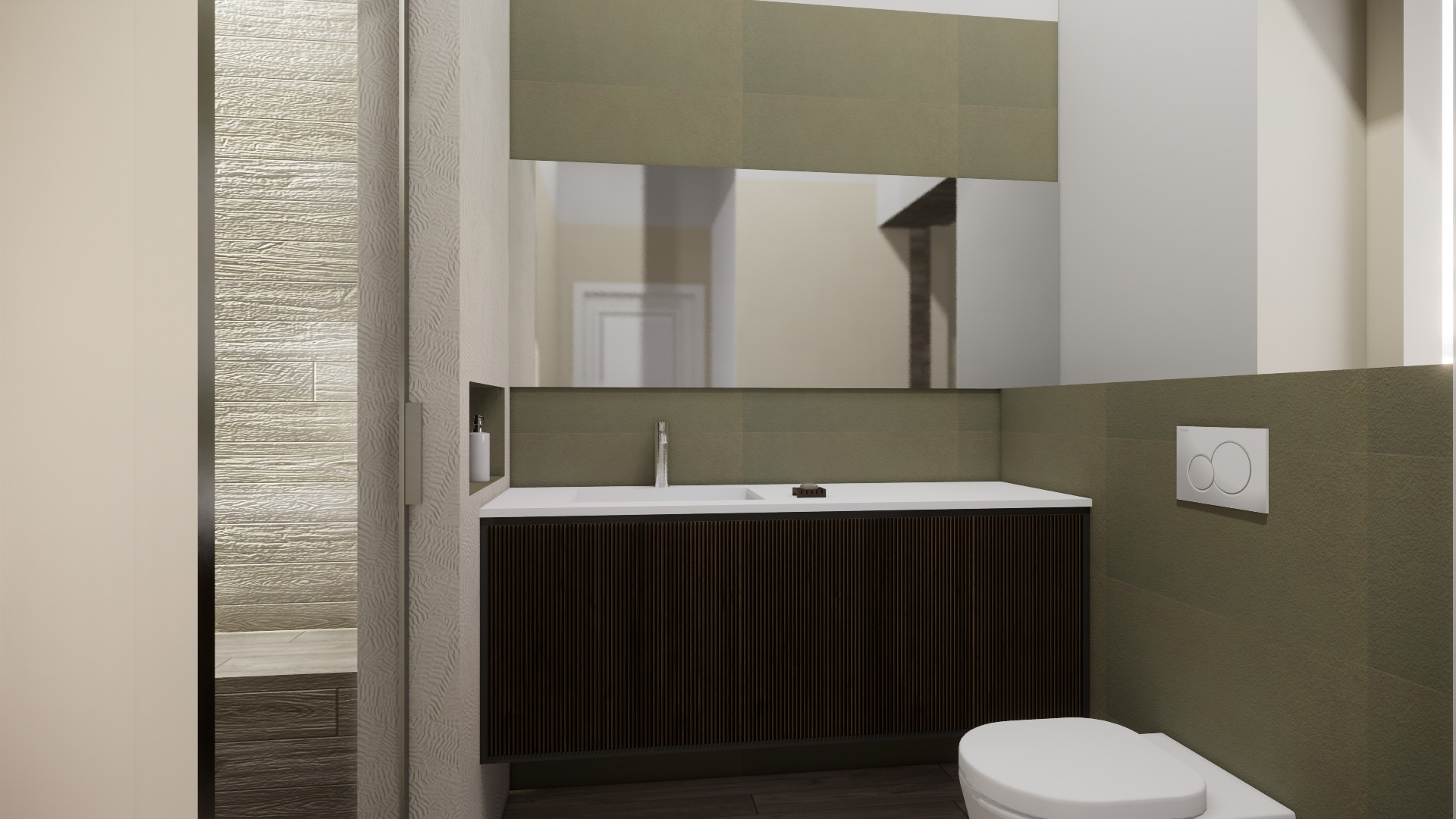VIA CARRIERA | Render bagno