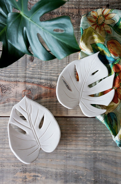 DIY Leaf-Shaped Jewelry Dish - Engineer Mommy