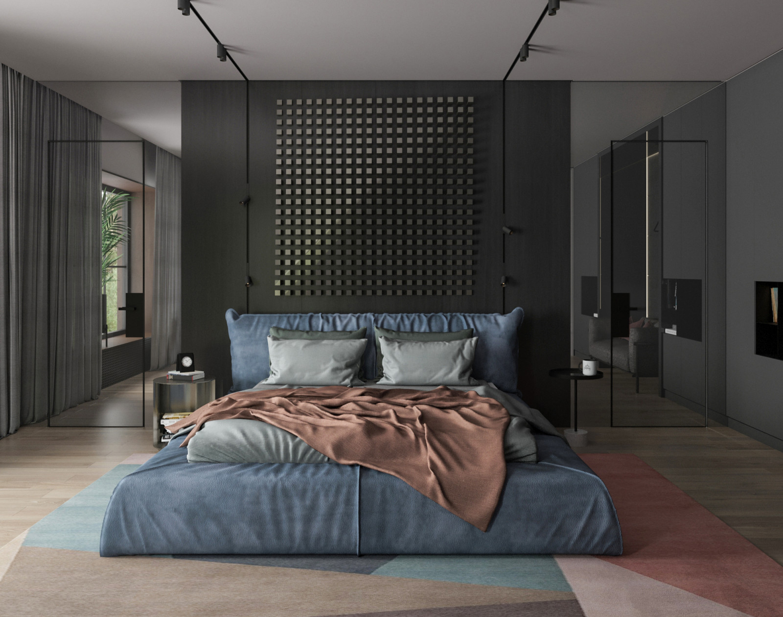 Спальня молодого человека.