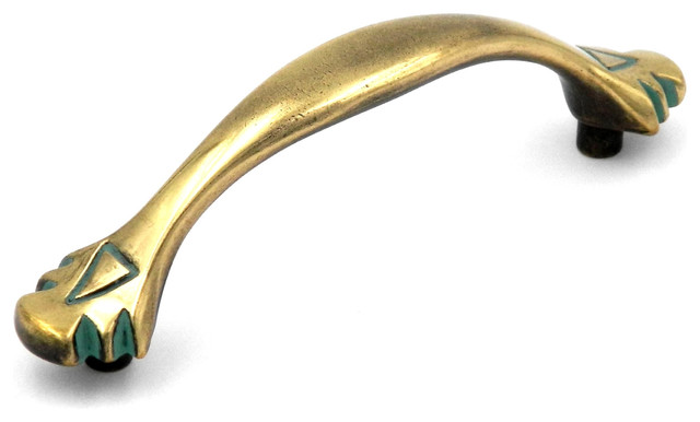 Hickory Hardware Southwest Lodge Verde Antique 3 In C C Pull