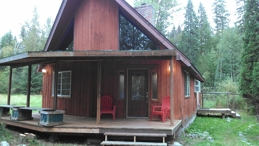 Deck - rustic deck idea