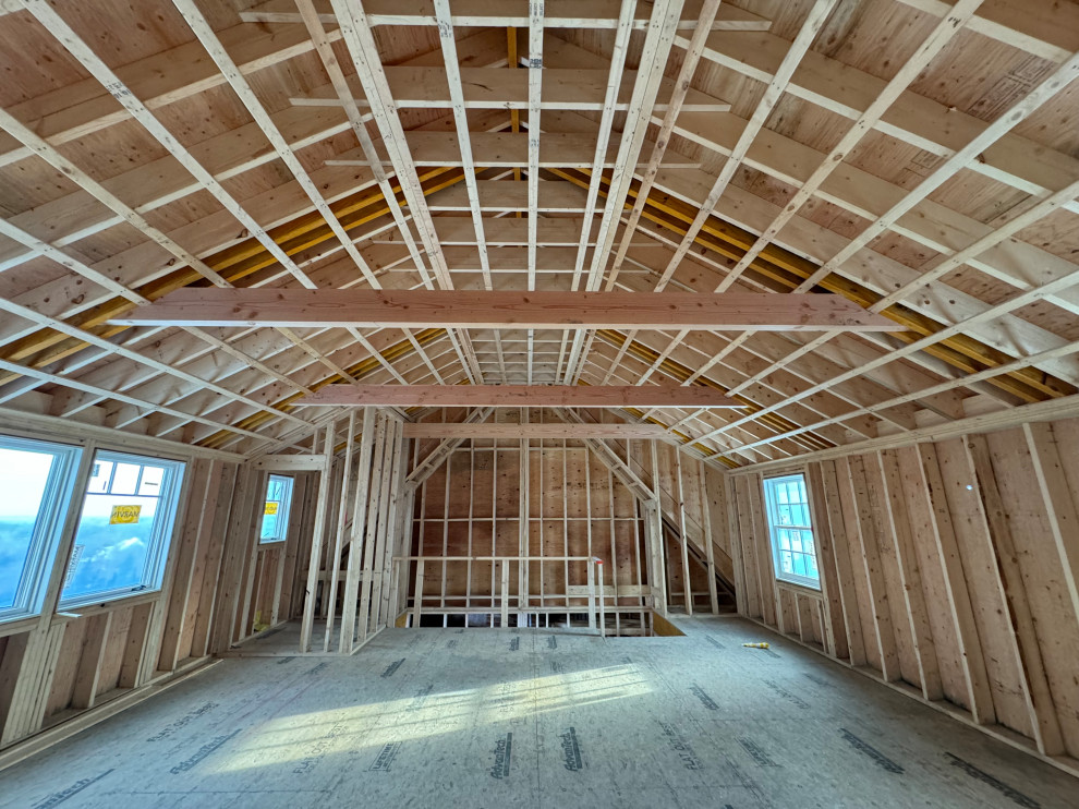 It All Starts With The Frame | Garage addition Den