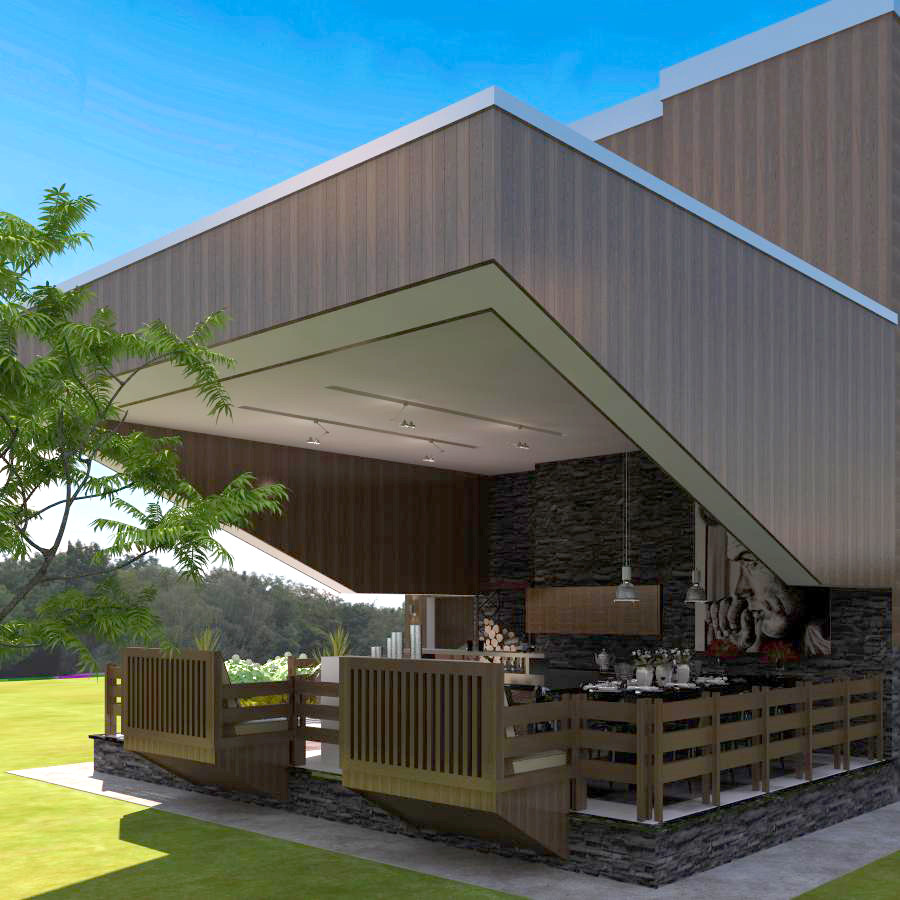 Экстерьер дома в Николиной поляне