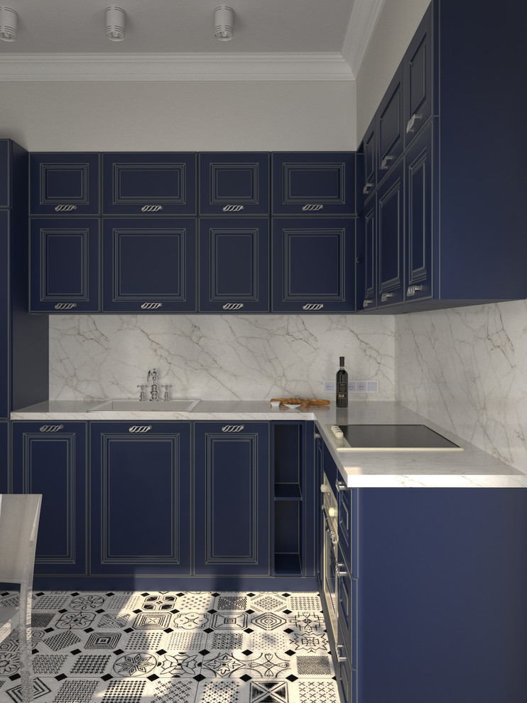 Квартира в сталинском доме на Смоленском бульваре.