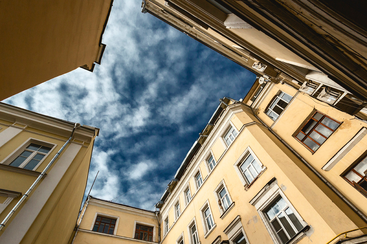 Двухуровневая квартира в Арбатских переулках