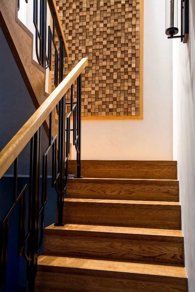 Квартира в синих оттенках