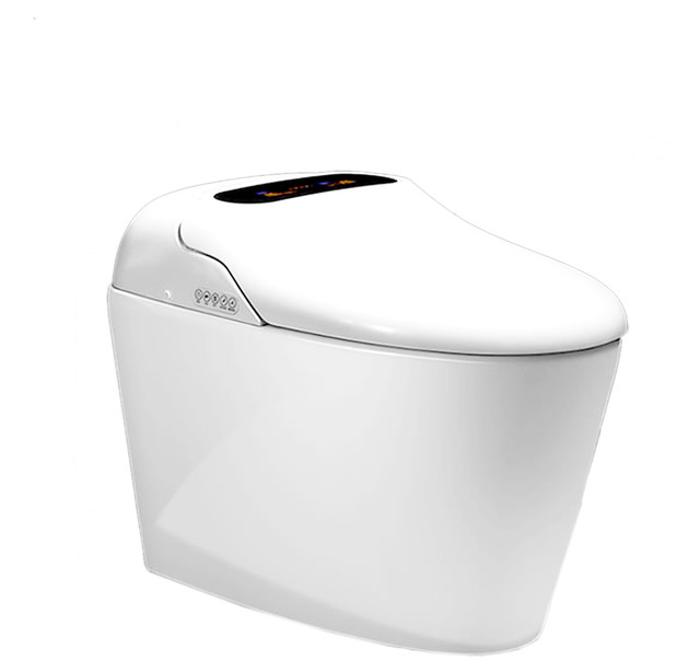 Euroto Intelligent Smart Toilet Heated Seat Motion Detection Auto Flush, 1 Piece