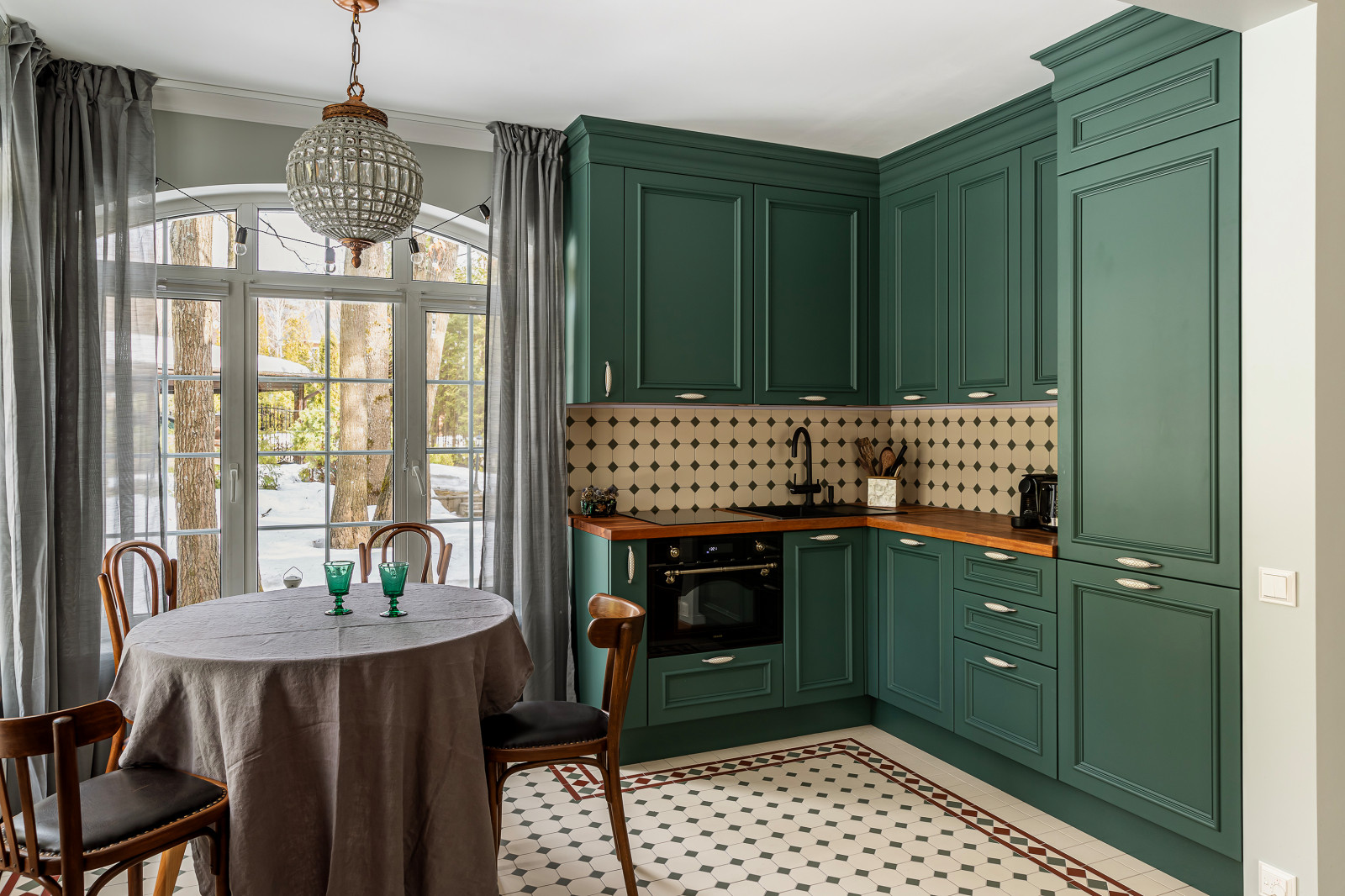 КУХНЯ ДЛЯ ЗАГОРОДНОГО ДОМА