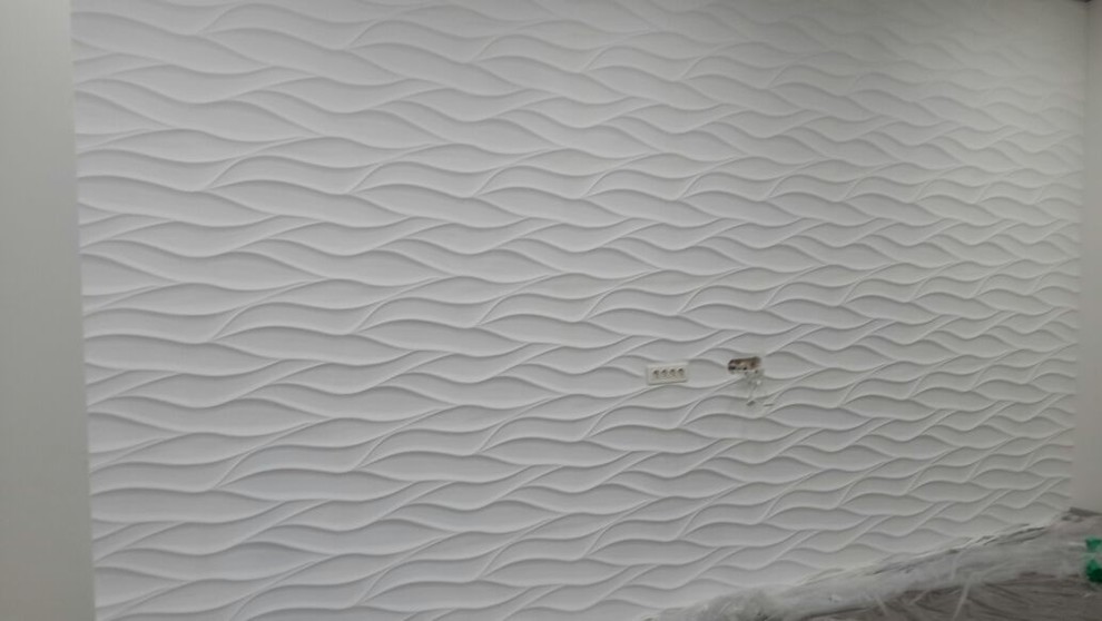 3д панели в интерьере переговорной