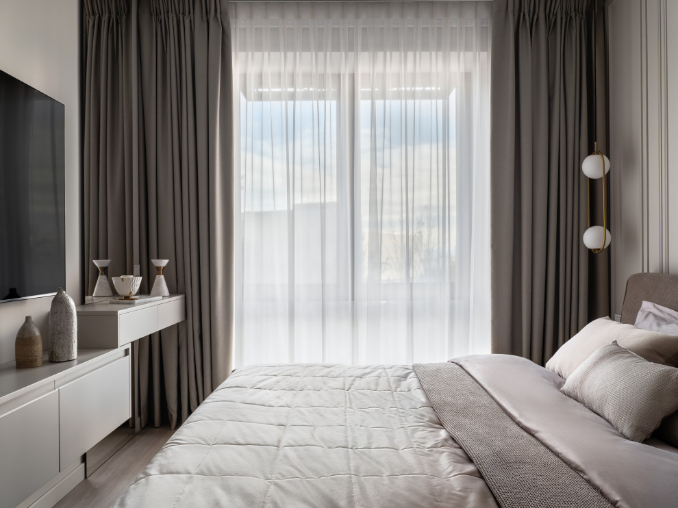 Дизайн интерьера квартиры в современном стиле в ЖК Метрополия