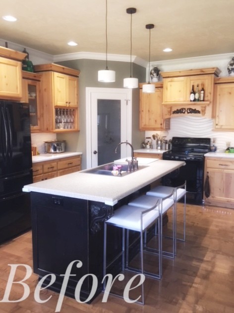 Kitchen - transitional kitchen idea