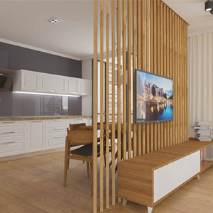 Скандинавский интерьер для молодой семьи