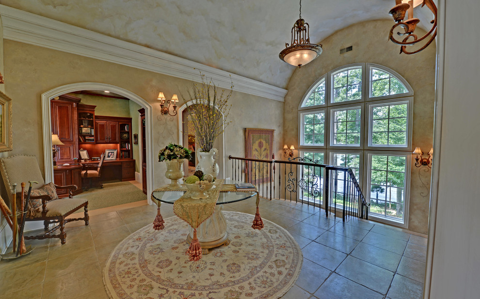 This is an example of a traditional hallway in Atlanta.
