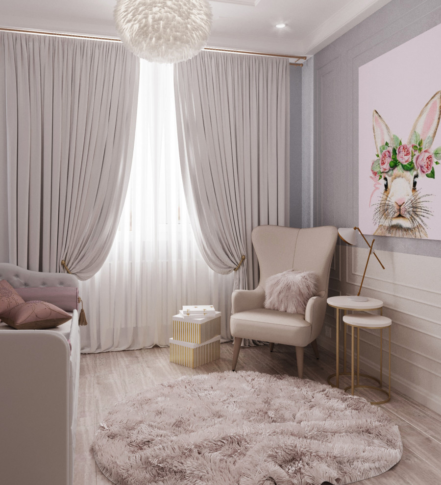 Визуализация детской спальни №1.