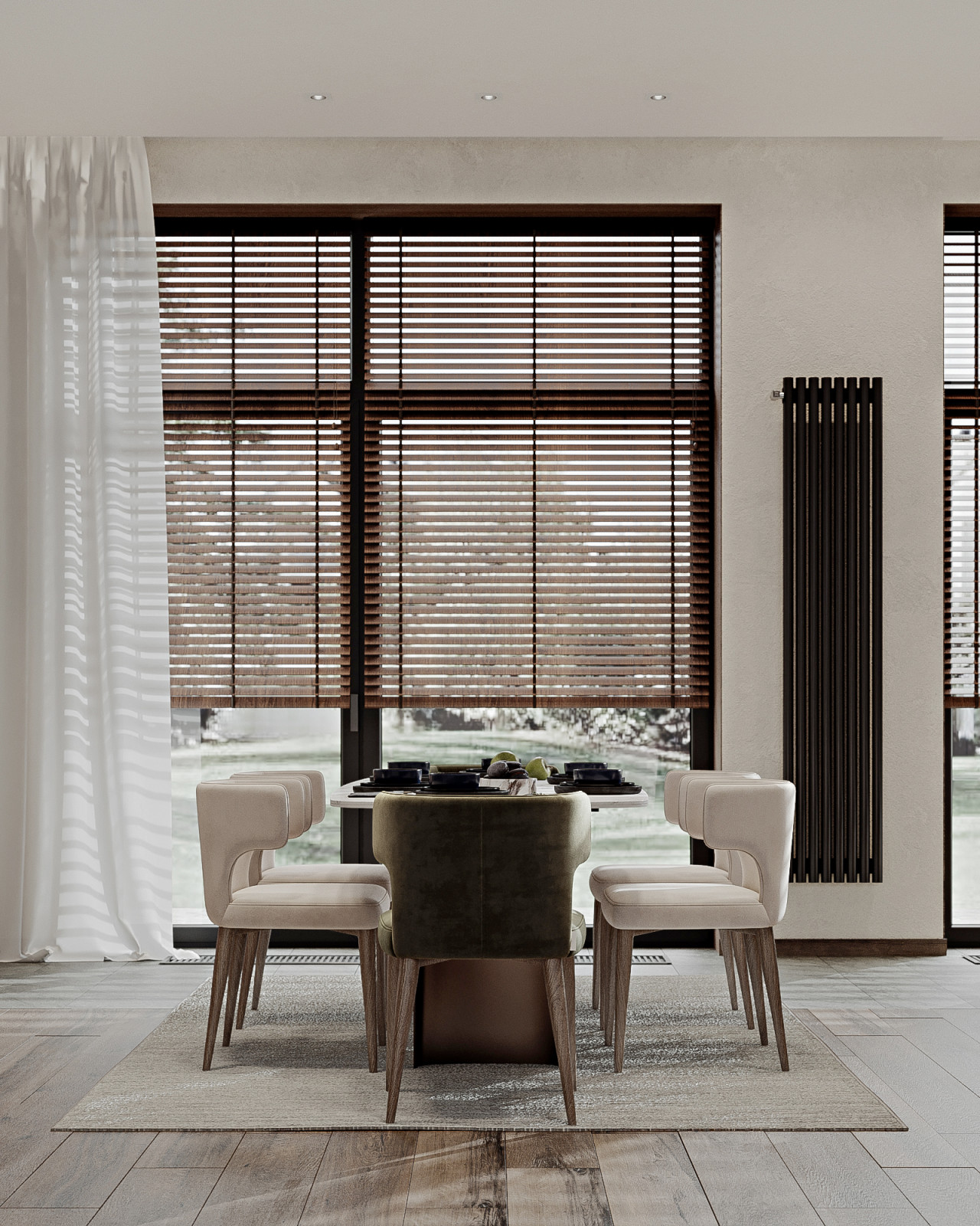 Дизайн интерьера дома в Ямном