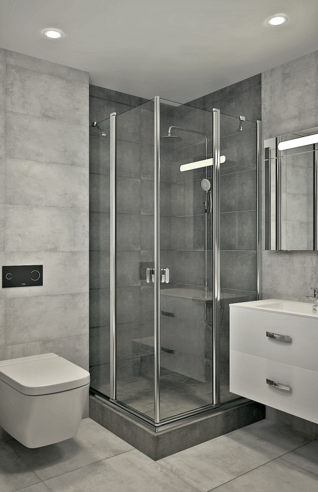 Современная однокомнатная квартира для молодого человека.