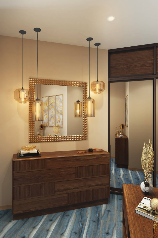 Дизайн квартиры в ЖК «Новая олимпийская деревня» — Разноцветный калейдоскоп