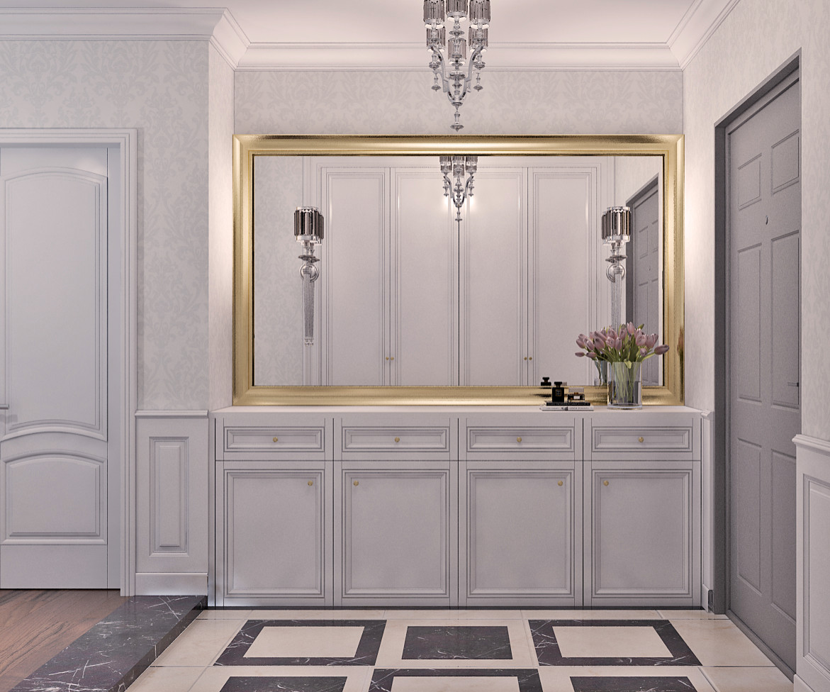 INTERIOR DESIGN OF THE APRATMENT IN APPLE CITY