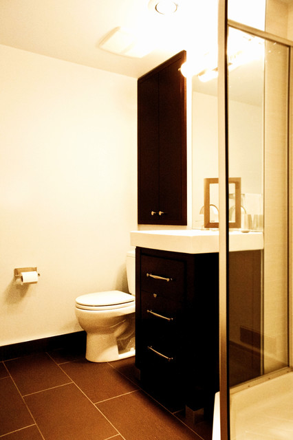 Briar Hill moderno-cuarto-de-bano