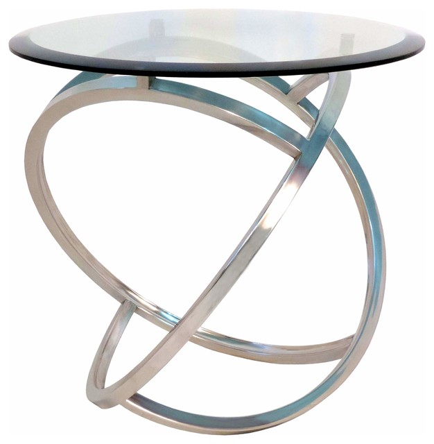 Curved Side Table Contemporary Side Tables And End Tables by
