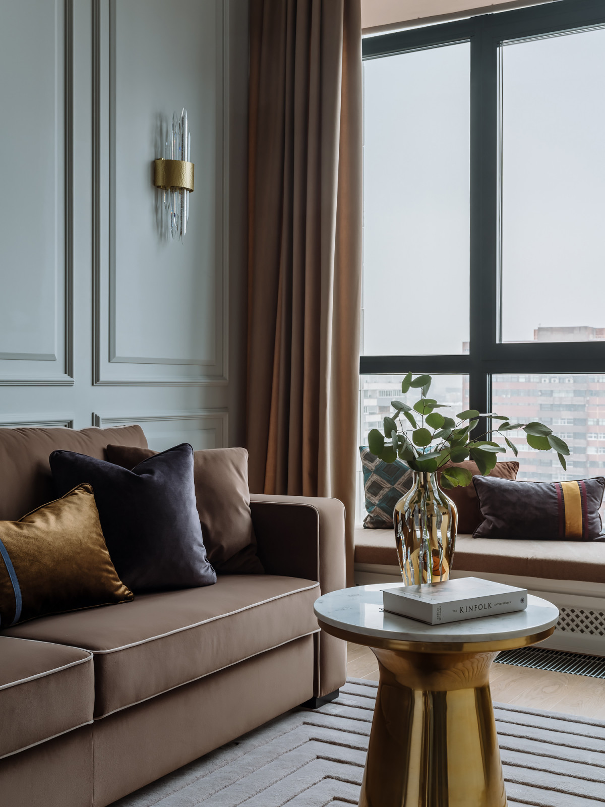 Стилизация квартиры в ЖК Барин Хаус