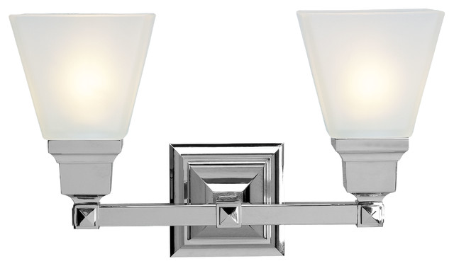 Livex Lighting 2 Light Polished Chrome Bath Light 1032 05 Traditional Bathroom Vanity Lighting By Lighting Jungle